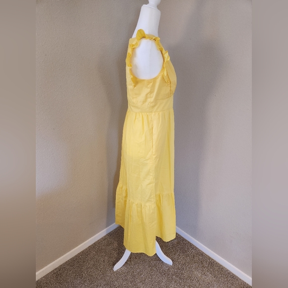Maggy London Yellow Long Summer Dress - Picture 9 of 14